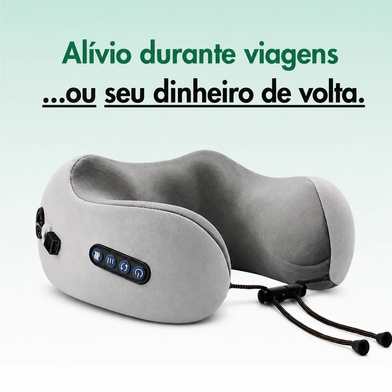 FisioTravel - Travesseiro de Viagem 3 em 1